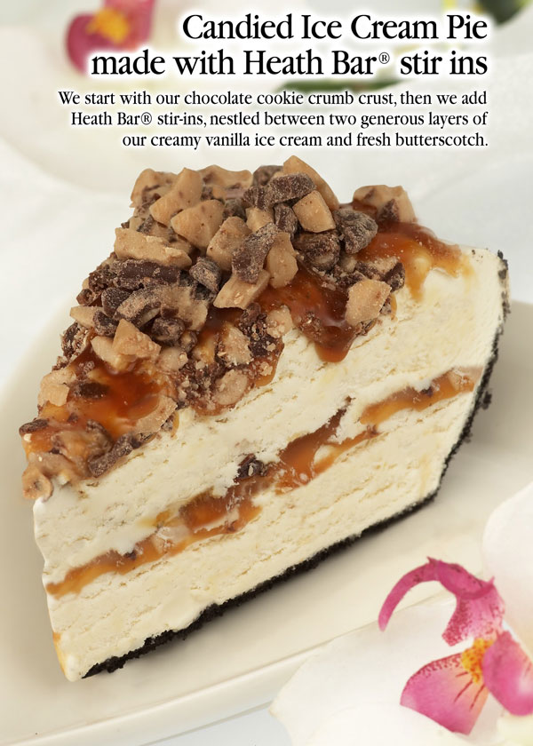 Ice cream pie heath
